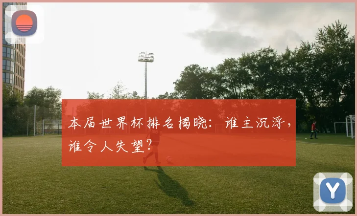 本届世界杯排名揭晓：谁主沉浮，谁令人失望？